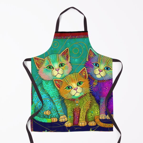 Item preview, Happy Friendly Colorful Kitties designed and sold by Juliascutecornr.