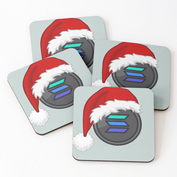 Item preview, Funny Christmas Crypto coin Solana SOL  designed and sold by Crypmetal.