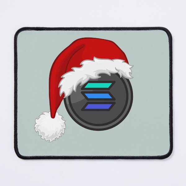 Item preview, Funny Christmas Crypto coin Solana SOL  designed and sold by Crypmetal.