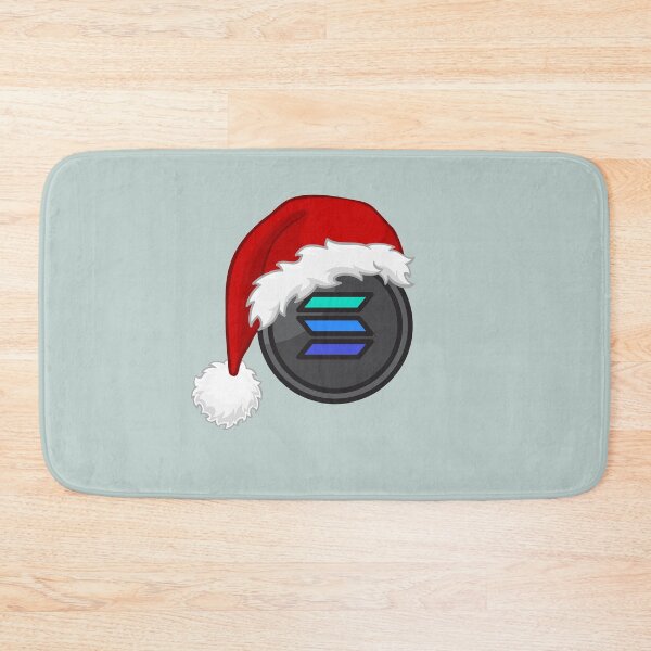 Item preview, Funny Christmas Crypto coin Solana SOL  designed and sold by Crypmetal.