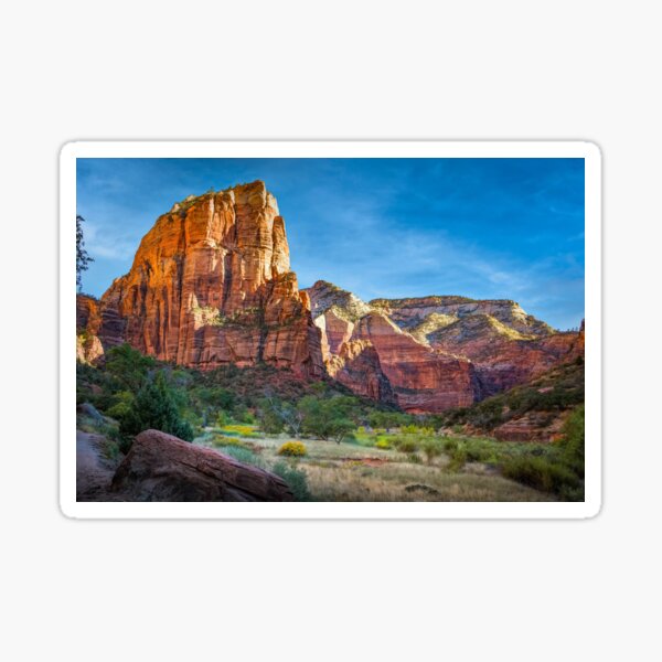 Vista previa del artículo con la obra «Amanecer en el Parque Nacional Zion», diseñado y vendido por Viv Thompson Photography .