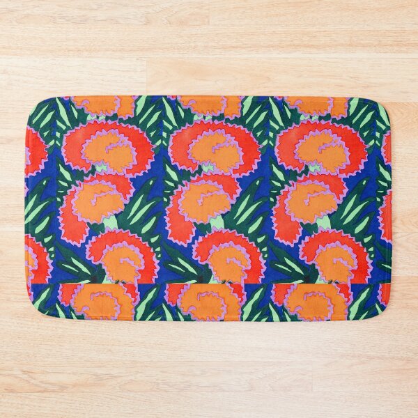 Item preview, EA Séguy botanical neon floral print designed and sold by rpvga.