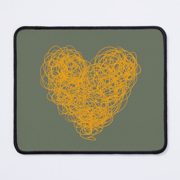 Item preview, Doodle of heart Orange designed and sold by Kabira77.