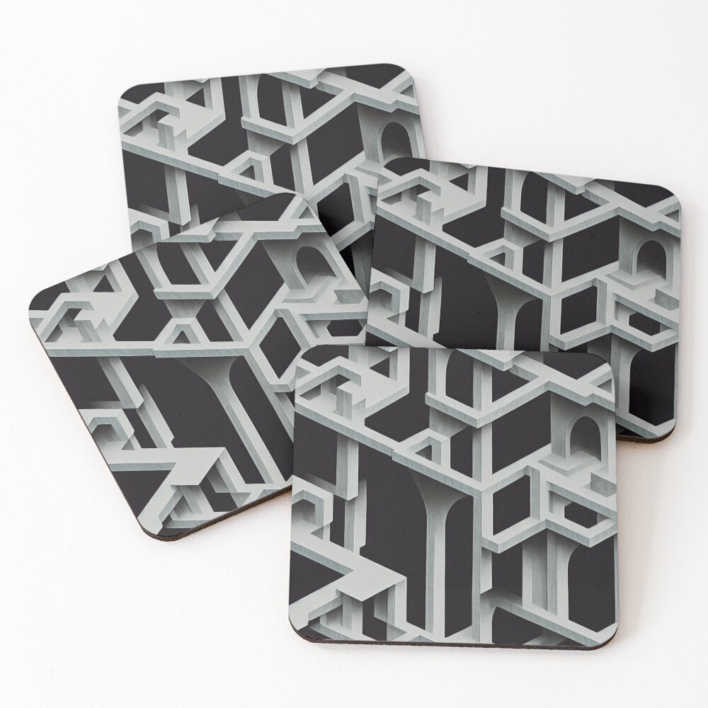 Item preview, Coasters (Set of 4) designed and sold by TextureFactory.