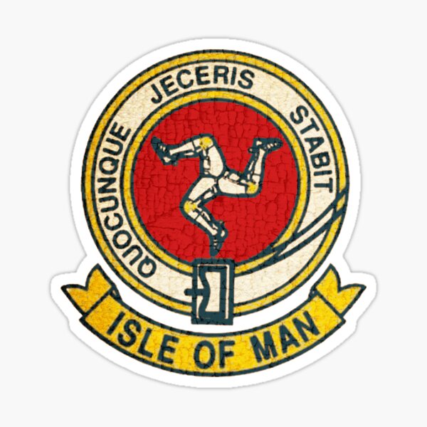 Patch des courses TT de l'île de Man Sticker