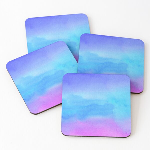 Item preview, Purple Blue Gradient Watercolor designed and sold by newburyboutique.
