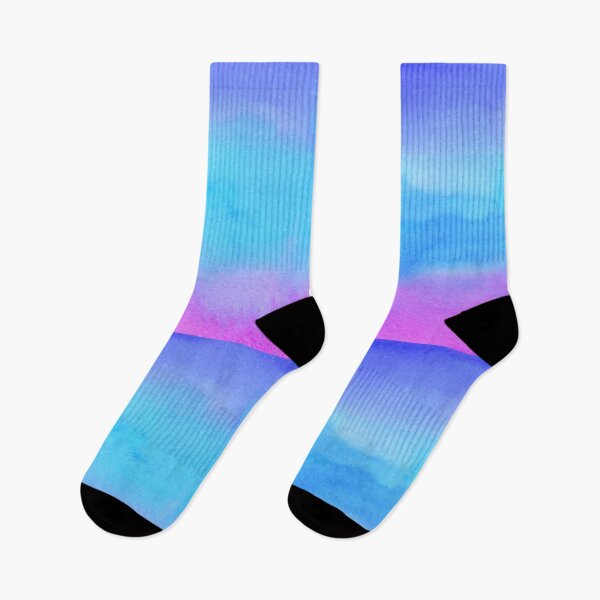 Item preview, Purple Blue Gradient Watercolor designed and sold by newburyboutique.