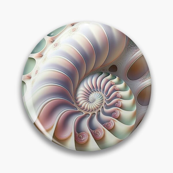 Item preview, A Fractal Design Featuring a Seashell Pattern designed and sold by Daniel Leighton.