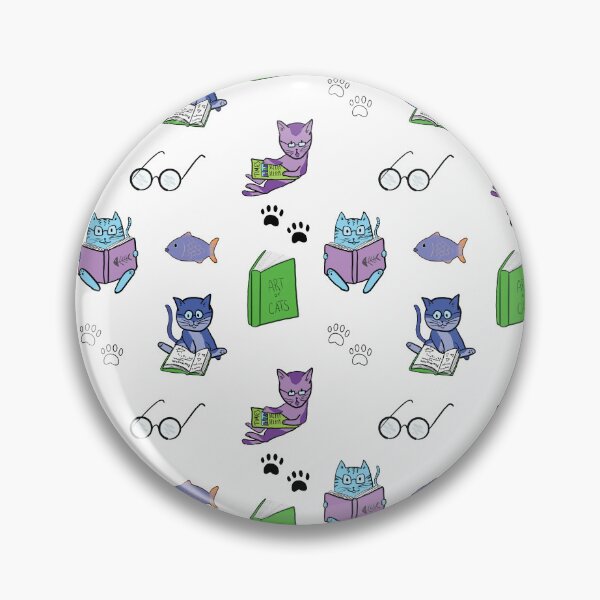 Item preview, Reading Cats Pattern designed and sold by miyapapaya.