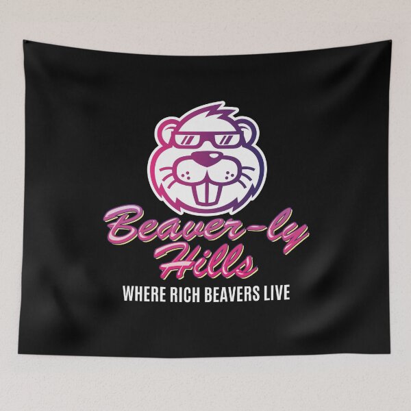Item preview, Beaver-ly Hills Biber Beverly Hills designed and sold by MooonTees.