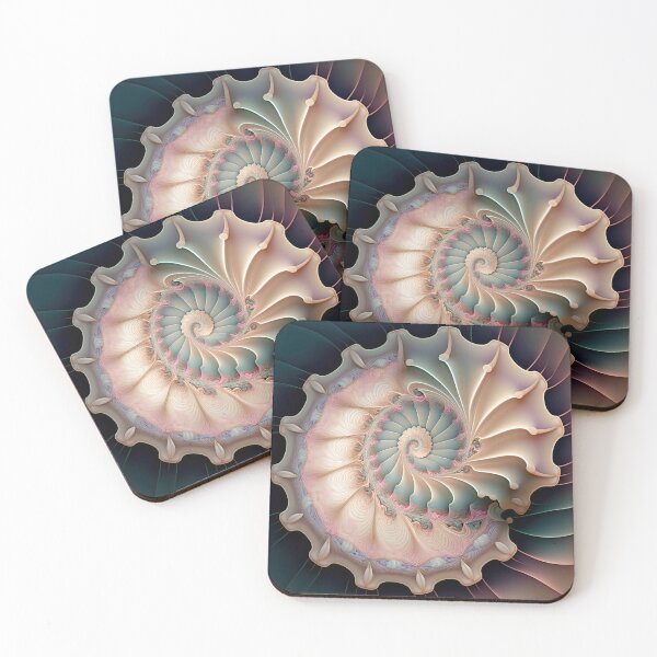 Item preview, A Fractal Design in A  Seashell Motif designed and sold by Daniel Leighton.