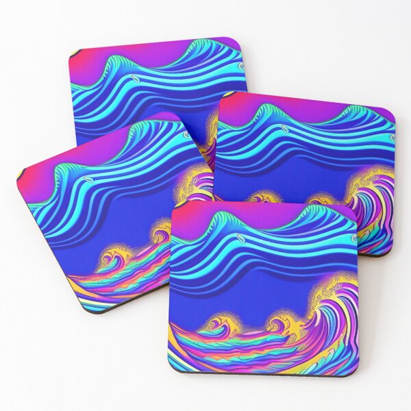 Item preview, Waves | Artificial Inteligence Generated Art designed and sold by AllAboutAI.