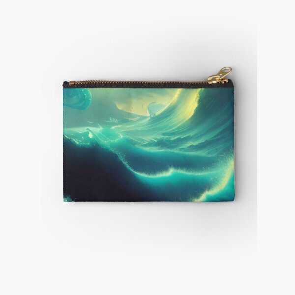 Item preview, Waves | Artificial Inteligence Generated Art designed and sold by AllAboutAI.