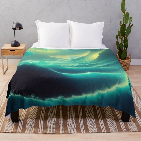 Item preview, Waves | Artificial Inteligence Generated Art designed and sold by AllAboutAI.