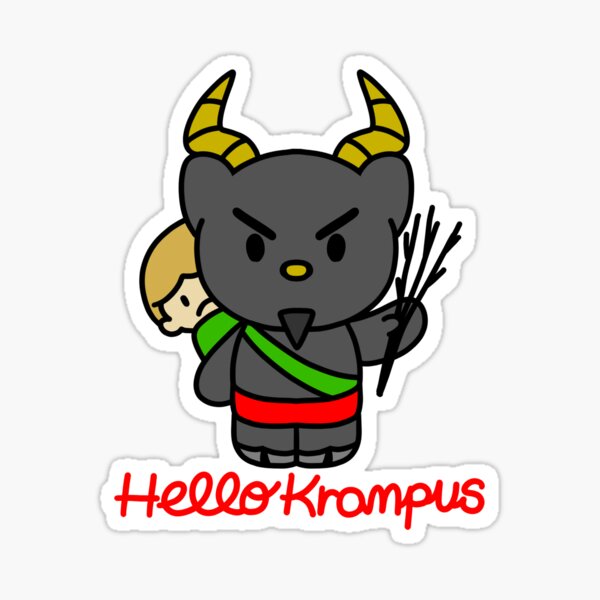 Item preview, Hello Krampus designed and sold by Doodlegeist333.