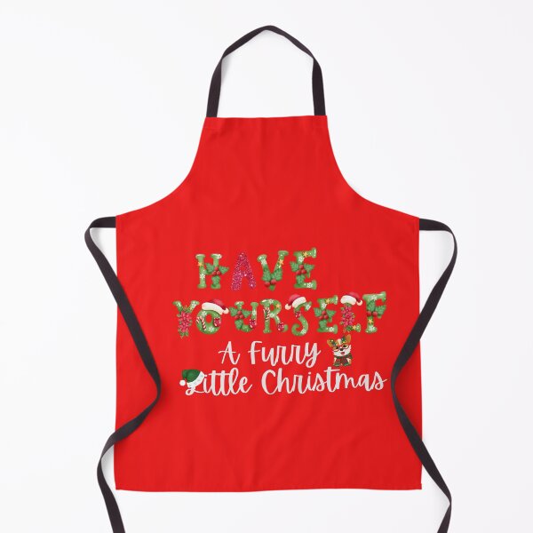 Item preview, Have Yourself a Furry Little Christmas. Festive Dog. Christmas dog. designed and sold by Doggymadness.