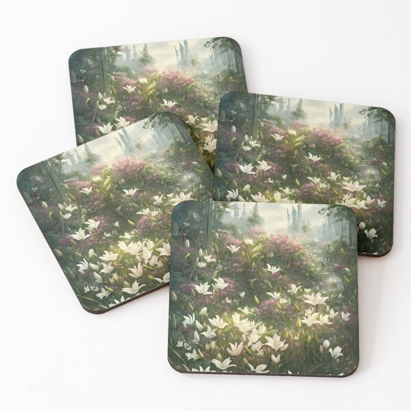 Item preview, Lilies In Bloom designed and sold by FamiliarPufferfish.