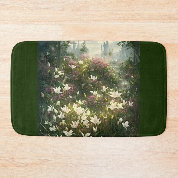 Item preview, Lilies In Bloom designed and sold by FamiliarPufferfish.
