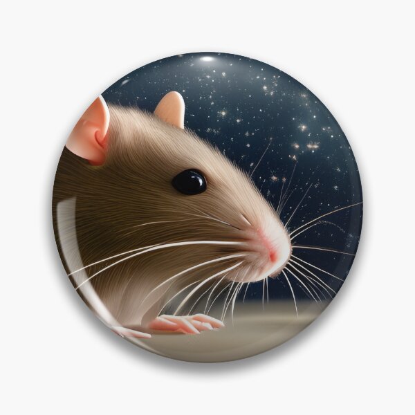 Item preview, rat under starry sky designed and sold by MelinaFelix.