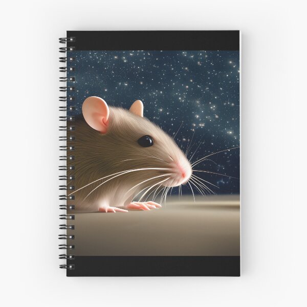 Item preview, rat under starry sky designed and sold by MelinaFelix.