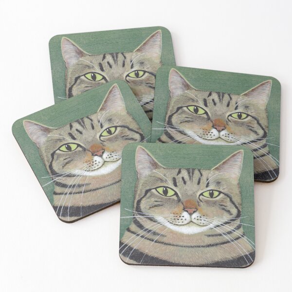 Item preview, Andy Turner Original Tabby Cat Portrait designed and sold by Andy Turner.