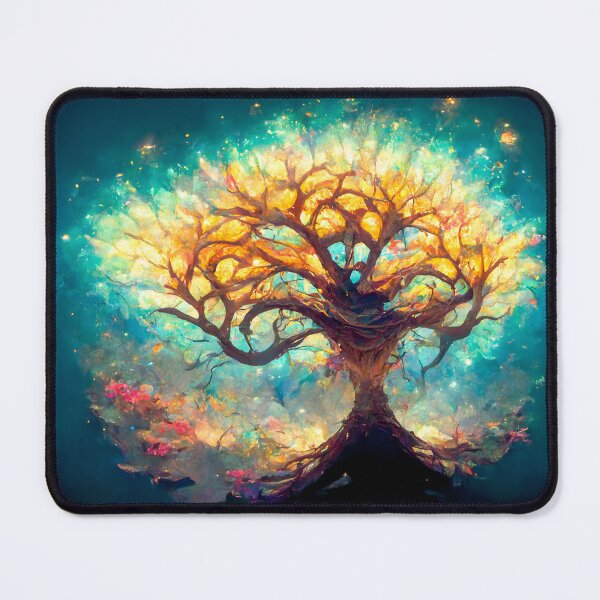 Item preview, The Luminous Tree of Life - spiritual art spiritual artwork spirituality wellness well-being designed and sold by LvSoulCreations.