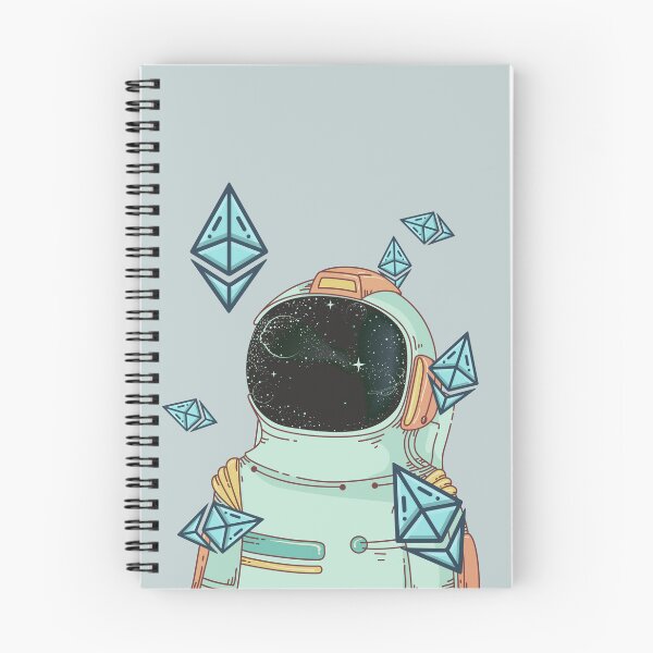 Item preview, Astronaut Crypto design Ethereum Eth designed and sold by Crypmetal.