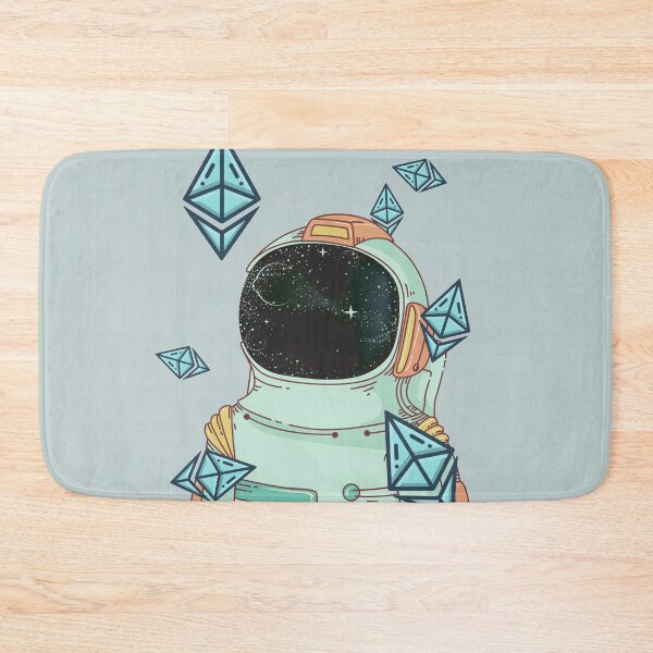 Item preview, Astronaut Crypto design Ethereum Eth designed and sold by Crypmetal.