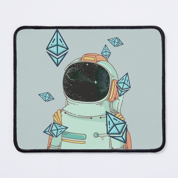 Item preview, Astronaut Crypto design Ethereum Eth designed and sold by Crypmetal.