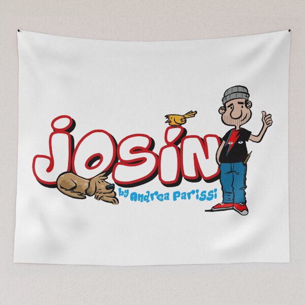 Item preview, Josin logo Vers. 02, cartoon, comic, humor designed and sold by AJATheWholeGang.