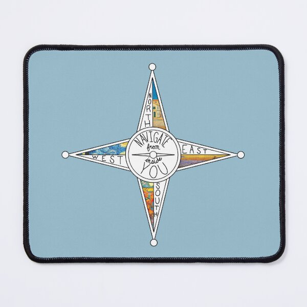Item preview, Starry "The Road" Compass designed and sold by wifibitzz.