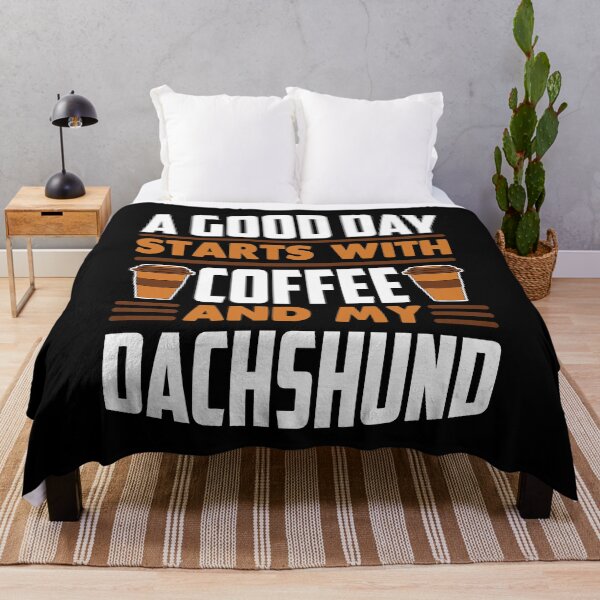 Item preview, A Good Day Starts With Coffee And My Dachshund designed and sold by nikolaj1301.