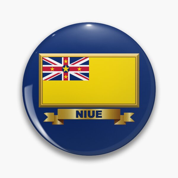 Item preview, NIUE Flag Gifts, Masks, Stickers & Products (N) designed and sold by mpodger.