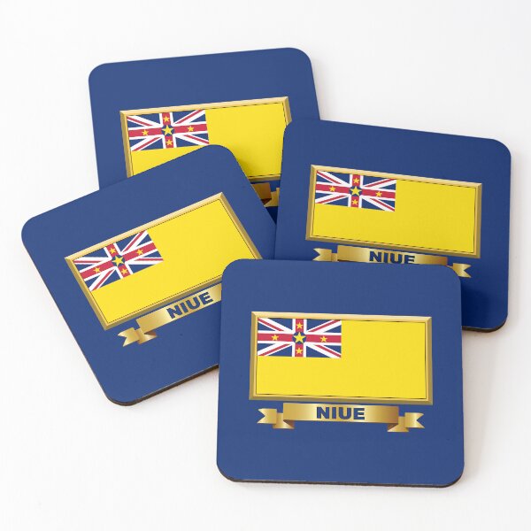 Item preview, NIUE Flag Gifts, Masks, Stickers & Products (N) designed and sold by mpodger.