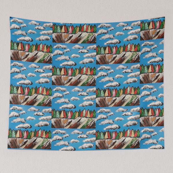 Item preview, Holiday Tree Forest designed and sold by Olive's Cozy Little Shop.