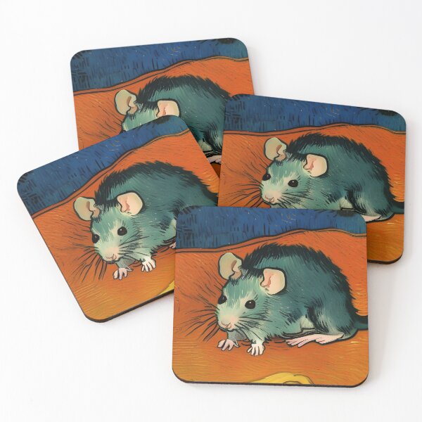 Item preview, Van Gogh Rat designed and sold by MelinaFelix.