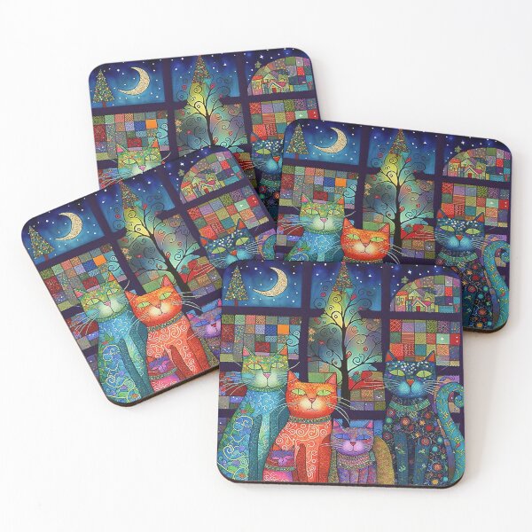 Item preview, Happy Friendly Colorful Cats 2 designed and sold by Juliascutecornr.