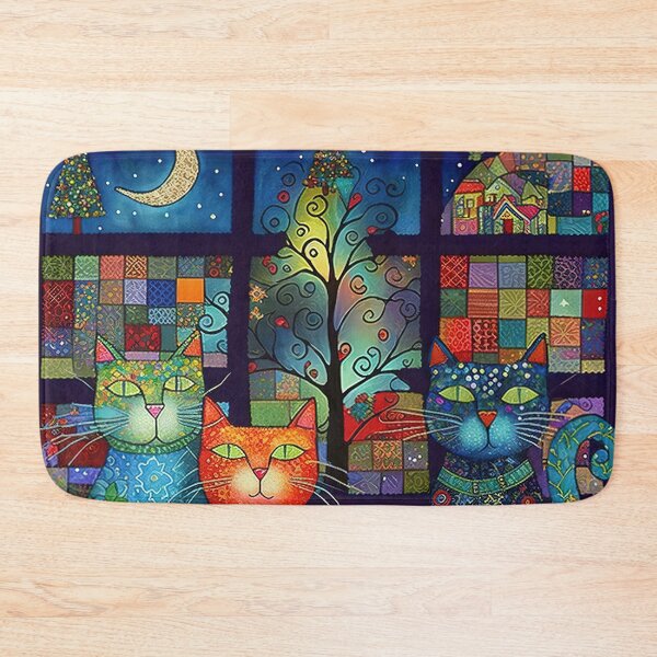 Item preview, Happy Friendly Colorful Cats 2 designed and sold by Juliascutecornr.