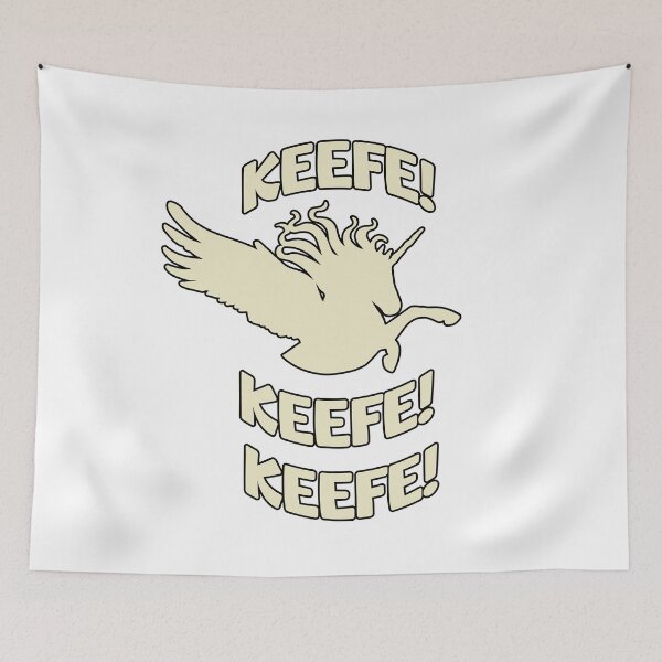 Item preview, Keefe! Keefe! Keefe! Silveny Alicorn Keeper of the Lost Cities Fan Shirt designed and sold by happynaturalist.