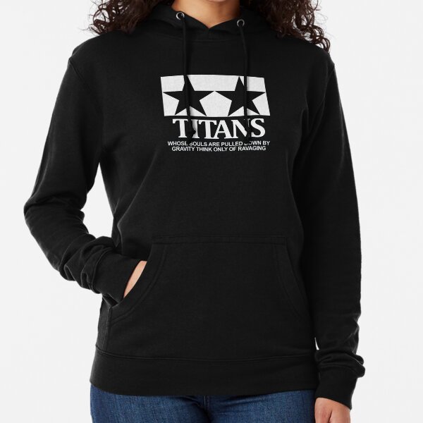 TITANS (monotone) Lightweight Hoodie