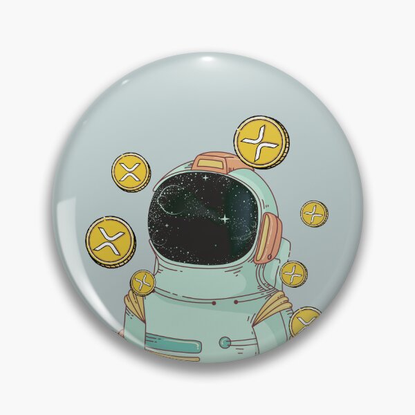 Item preview, Astronaut Crypto design Ripple XRP designed and sold by Crypmetal.
