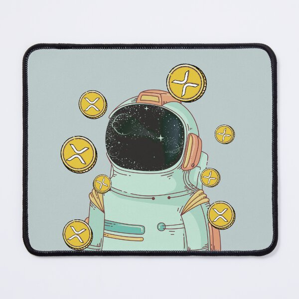 Item preview, Astronaut Crypto design Ripple XRP designed and sold by Crypmetal.