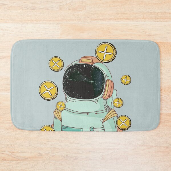 Item preview, Astronaut Crypto design Ripple XRP designed and sold by Crypmetal.