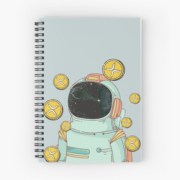 Item preview, Astronaut Crypto design Ripple XRP designed and sold by Crypmetal.