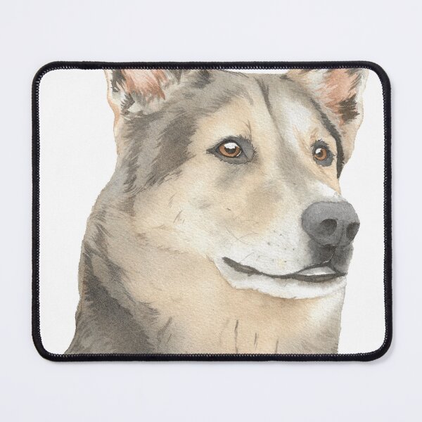 Item preview, Dog watercolor portrait  designed and sold by L'Atelier Oranjade.