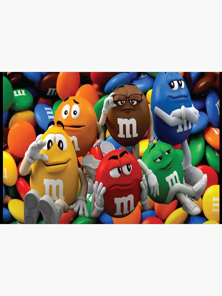 m and ms Poster for Sale by FATYZA004