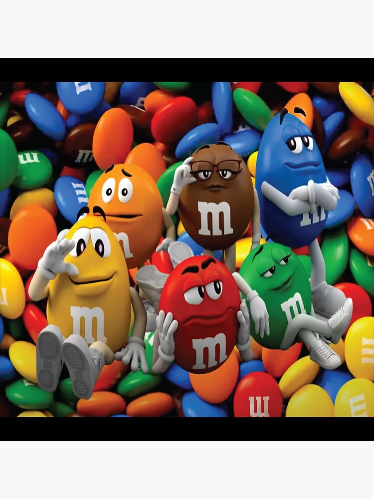 m and ms Poster for Sale by FATYZA004