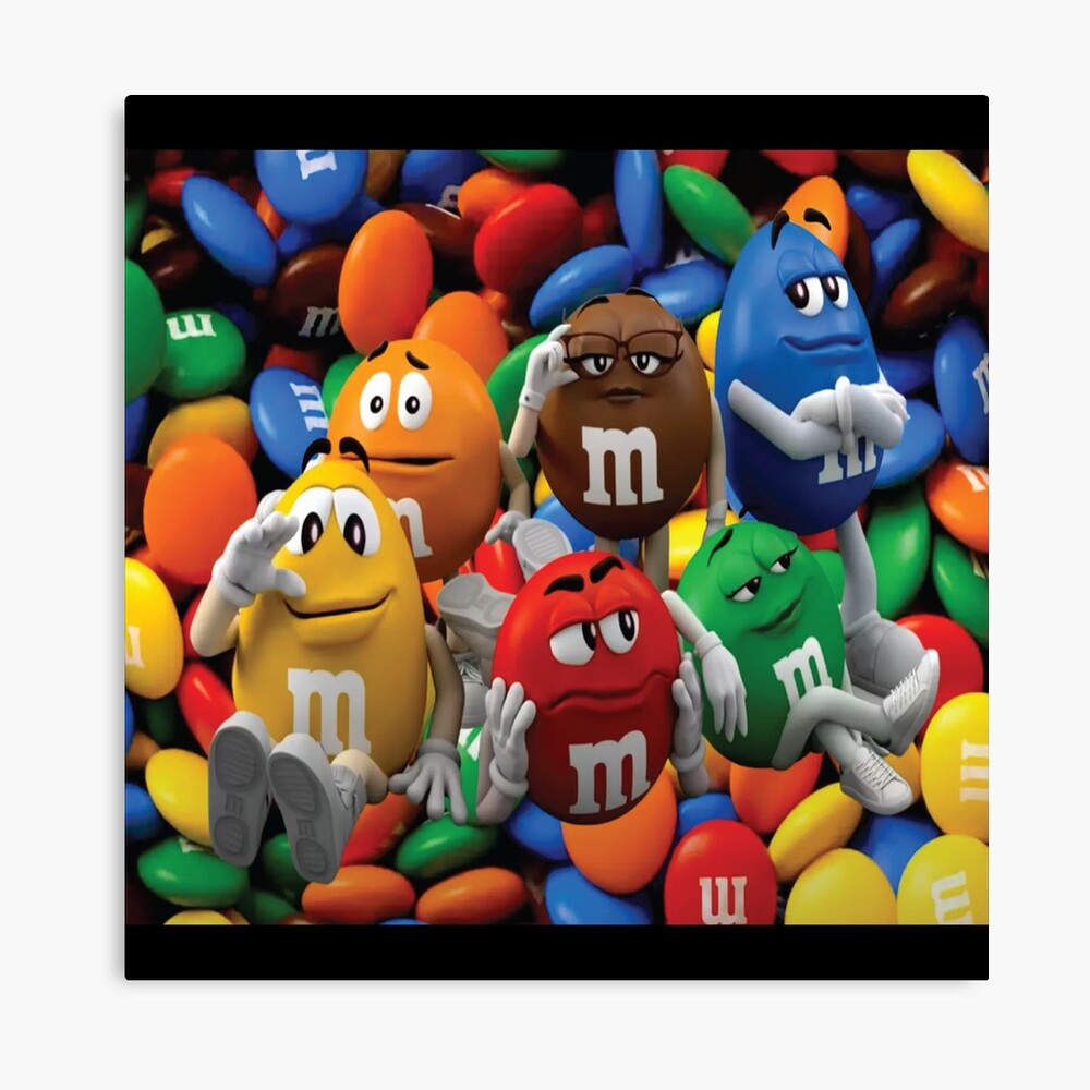 m and ms Poster for Sale by FATYZA004