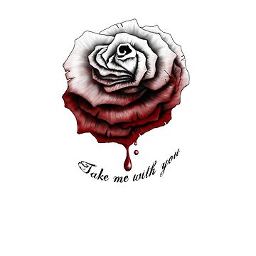 This cheapest a picture of a bleeding rose I drew