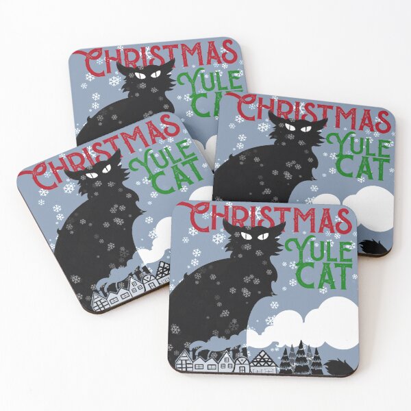 Item preview, Yule Cat designed and sold by TheHawksAerie.
